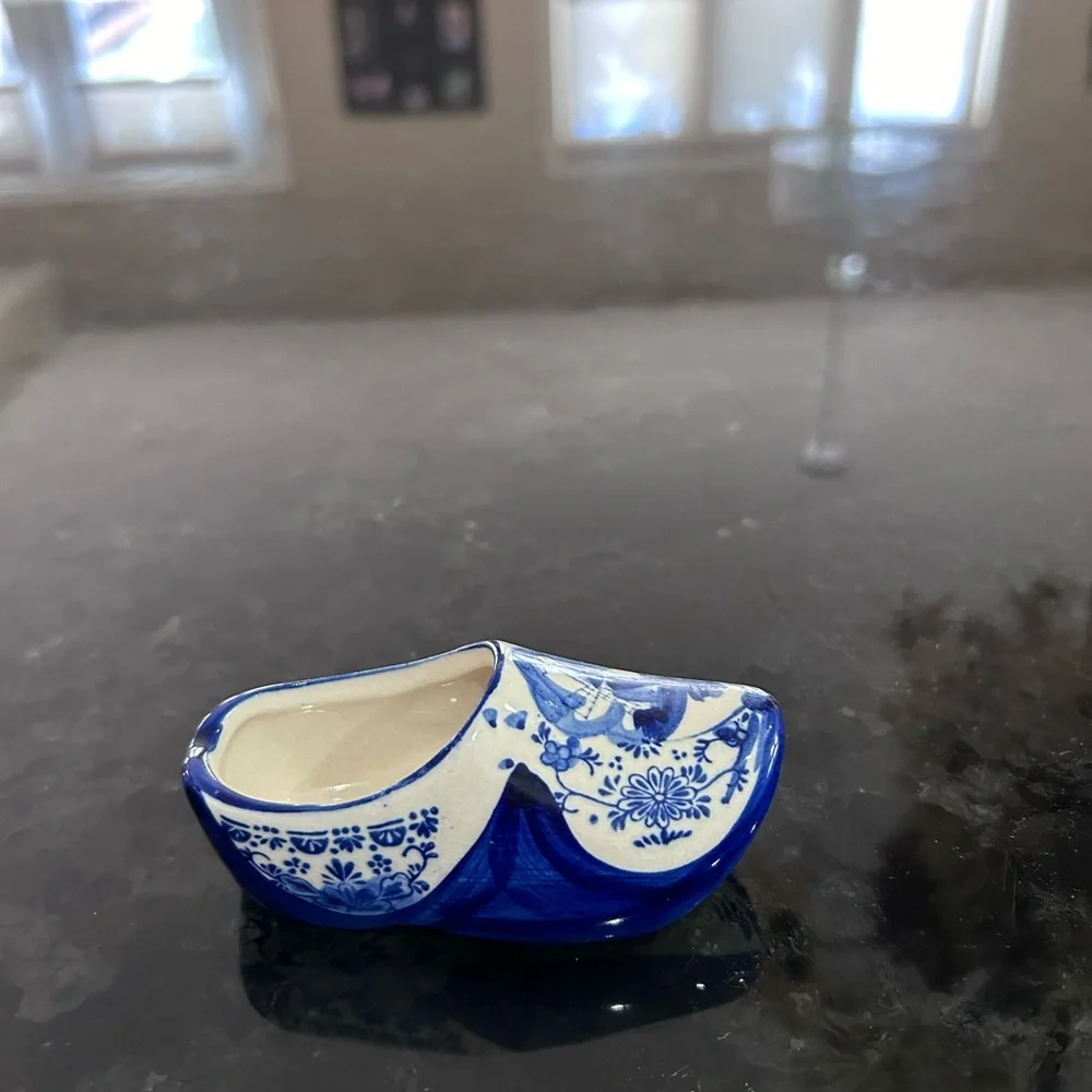 RVS Holland Delfts blue small clog. - Picture 3 of 5